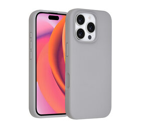 TUNIQ TUNIQ iPhone 16 Pro Backcover hoesje - Full Silicone - Grijs