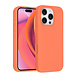 TUNIQ TUNIQ iPhone 16 Pro Back cover coque - Full Silicone - Orange
