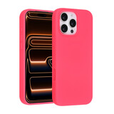 TUNIQ TUNIQ iPhone 16 Pro Max Back-Cover hul - Full Silicone - Hot Pink TUNIQ TUNIQ iPhone 16 Pro Max Back-Cover hul - Full Silicone - Hot Pink