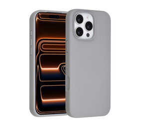 TUNIQ TUNIQ iPhone 16 Pro Max Back cover coque - Full Silicone - Gris