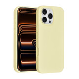 TUNIQ TUNIQ iPhone 16 Pro Max Backcover hoesje - Full Silicone - Geel