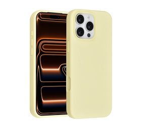 TUNIQ TUNIQ iPhone 16 Pro Max Back cover coque - Full Silicone - Jaune