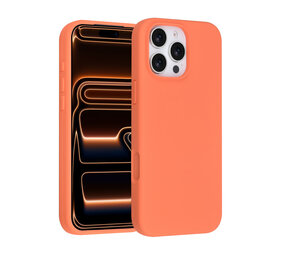 TUNIQ TUNIQ iPhone 16 Pro Max Back cover coque - Full Silicone - Orange