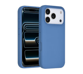 TUNIQ TUNIQ iPhone 17 Pro Back cover coque - Full Silicone - Bleu TUNIQ TUNIQ iPhone 17 Pro Back cover coque - Full Silicone - Bleu