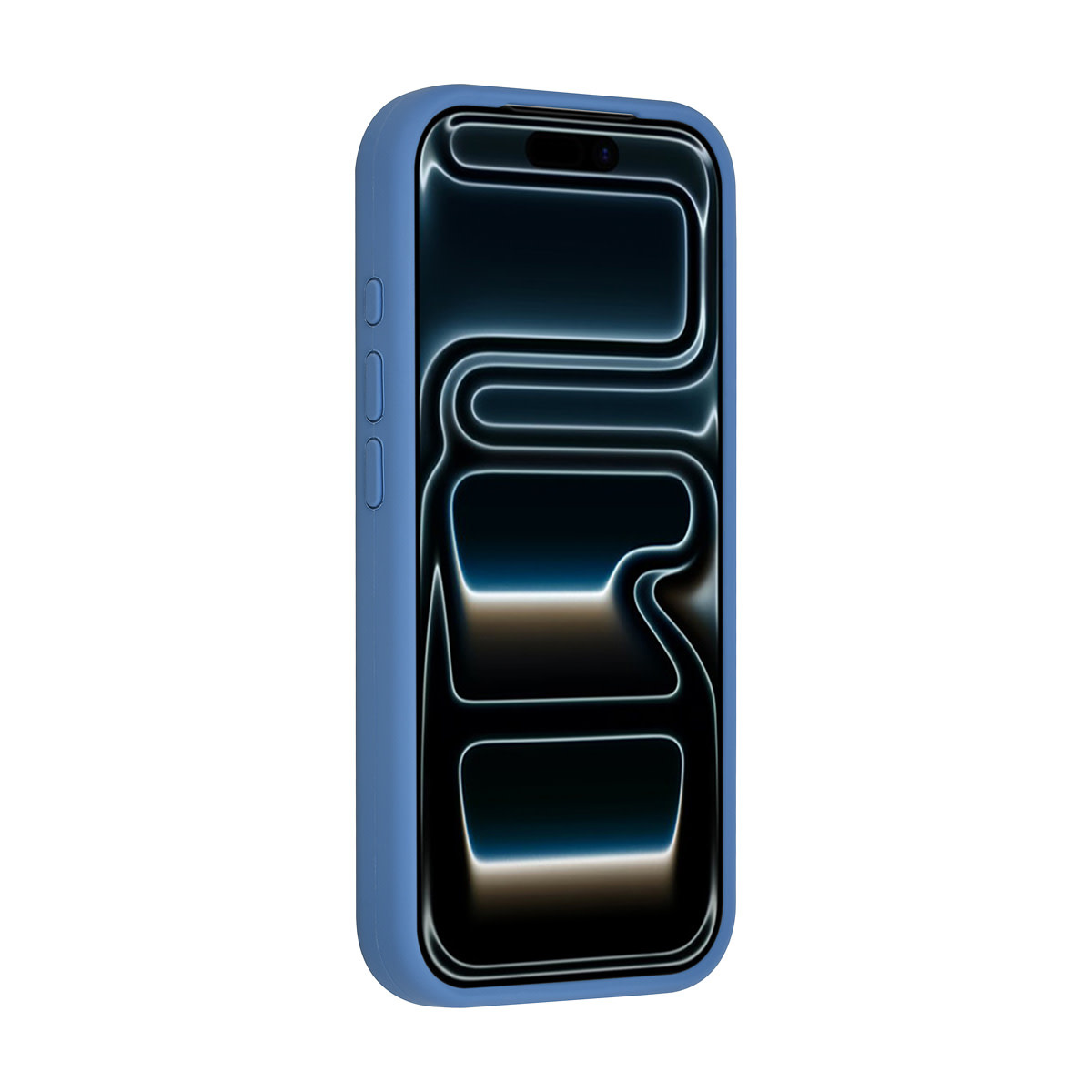 TUNIQ TUNIQ iPhone 17 Pro Backcover hoesje - Full Silicone - Blauw, foto 3 van 6