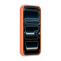 TUNIQ TUNIQ iPhone 17 Pro/iPhone 18 Pro Handyhülle Vollständig aus Silikon - Orange