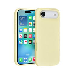 TUNIQ iPhone 17 Air Backcover hoesje - Full Silicone - Geel