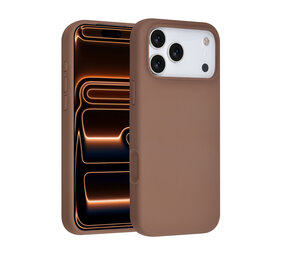 TUNIQ TUNIQ iPhone 17 Pro Max Back cover coque - Full Silicone - Marron