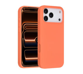 TUNIQ TUNIQ iPhone 17 Pro Max Back cover case - Full Silicone - Orange