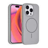 TUNIQ TUNIQ iPhone 16 Pro Back-Cover hul - Magsafe - Full Silicone - Grau