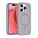 TUNIQ TUNIQ iPhone 16 Pro Back-Cover hul - Magsafe - Full Silicone - Grau TUNIQ TUNIQ iPhone 16 Pro Back-Cover hul - Magsafe - Full Silicone - Grau