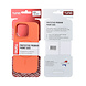 TUNIQ TUNIQ iPhone 16 Pro Back-Cover hul - Magsafe - Full Silicone - Orange TUNIQ TUNIQ iPhone 16 Pro Back-Cover hul - Magsafe - Full Silicone - Orange