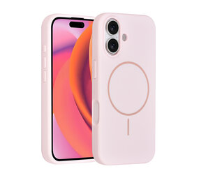 TUNIQ TUNIQ iPhone 17 Back cover coque - Magsafe - Full Silicone - Rose TUNIQ TUNIQ iPhone 17 Back cover coque - Magsafe - Full Silicone - Rose