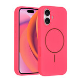 TUNIQ TUNIQ iPhone 17 Back-Cover hul - Magsafe - Full Silicone - Hot Pink