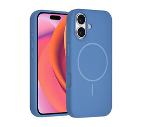 TUNIQ TUNIQ iPhone 17 Backcover hoesje - Magsafe - Full Silicone - Blauw