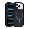 TUNIQ TUNIQ iPhone 17 Pro/iPhone 18 Pro Handyhülle MagSafe Vollständig aus Silikon - Schwarz