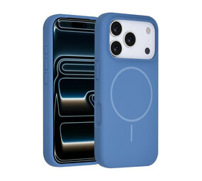TUNIQ TUNIQ iPhone 17 Pro Back cover case - Magsafe - Full Silicone - Blue