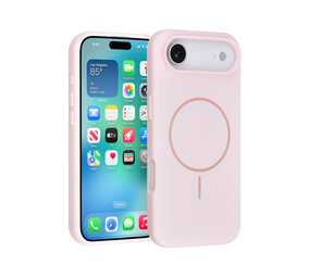 TUNIQ TUNIQ iPhone 17 Air Backcover hoesje - Magsafe - Full Silicone - Roze