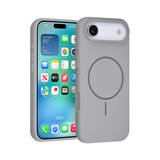 TUNIQ TUNIQ iPhone 17 Air Back cover coque - Magsafe - Full Silicone - Gris