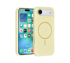 TUNIQ TUNIQ iPhone 17 Air Back-Cover hul - Magsafe - Full Silicone - Gelb