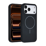 TUNIQ TUNIQ iPhone 17 Pro Max Backcover hoesje - Magsafe - Full Silicone - Zwart