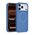 TUNIQ TUNIQ iPhone 17 Pro Max/iPhone 18 Pro Max Coque arrière MagSafe Entièrement en silicone - Bleu