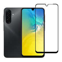 TUNIQ Galaxy A17 Protecteur D'écran - 10D Full coverage Screenprotector - Bord Noir