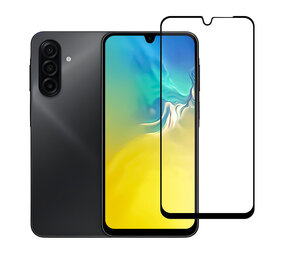 TUNIQ TUNIQ Galaxy A17 Protecteur D'écran - 10D Full coverage Screenprotector - Bord Noir