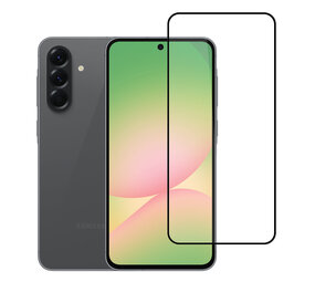 TUNIQ TUNIQ Galaxy A56 Protecteur D'écran - 10D Full coverage Screenprotector - Bord Noir