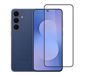 TUNIQ TUNIQ Galaxy S25 FE Screenprotector - 10D Full coverage Screenprotector - Zwarte Rand