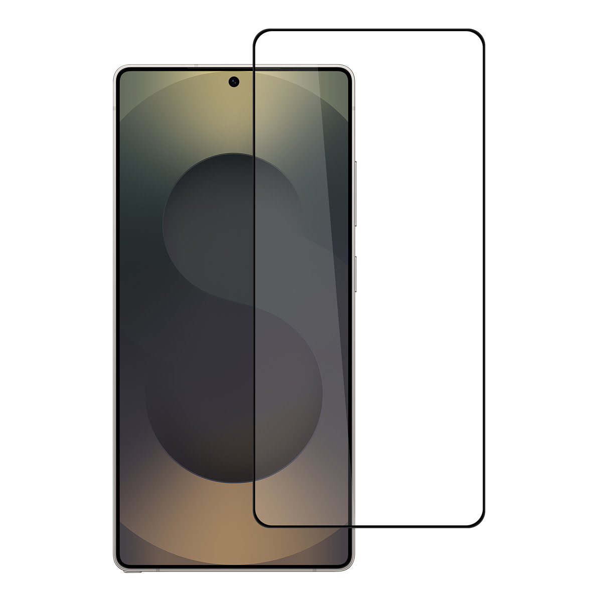 TUNIQ Box of 10 - TUNIQ Galaxy S26 Ultra Screenprotector - 10D Full coverage Screenprotector - Zwarte Rand