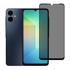 TUNIQ Galaxy A06 Protecteur D'écran - Privacy Glass - Noir