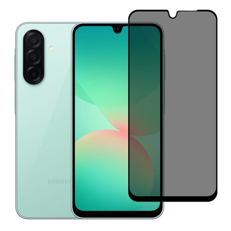 TUNIQ TUNIQ Galaxy A26 5G Display Schutzglas - Privacy Glass - Schwarz TUNIQ TUNIQ Galaxy A26 5G Display Schutzglas - Privacy Glass - Schwarz