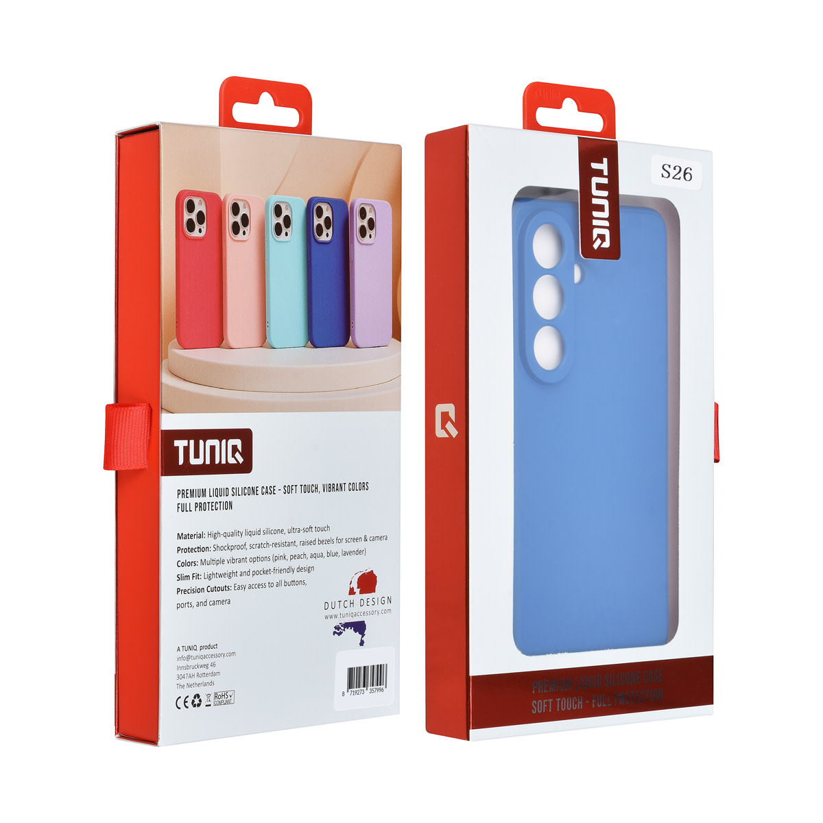 TUNIQ TUNIQ Galaxy S26 Backcover hoesje - Diepblauw, foto 3 van 3