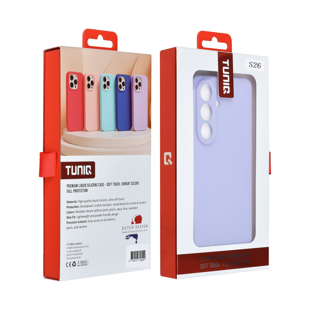 TUNIQ TUNIQ Galaxy S26 Backcover hoesje - Lila TUNIQ TUNIQ Galaxy S26 Backcover hoesje - Lila