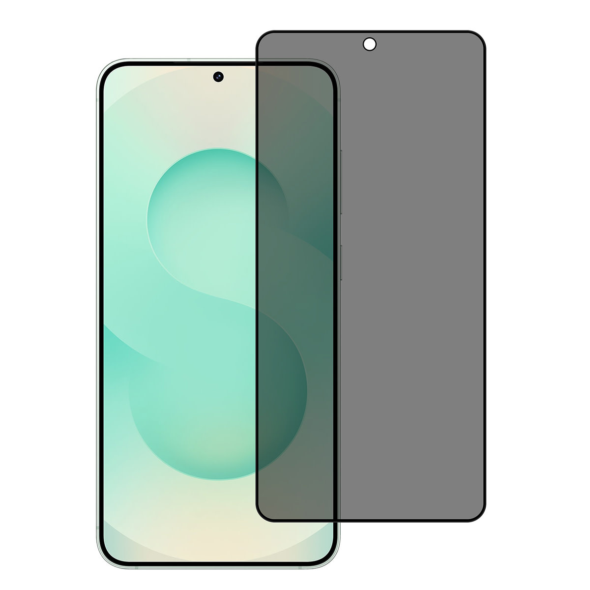 TUNIQ Box of 10 - TUNIQ Galaxy S26 Plus Screenprotector - Privacy Glass - Zwart, foto 3 van 4