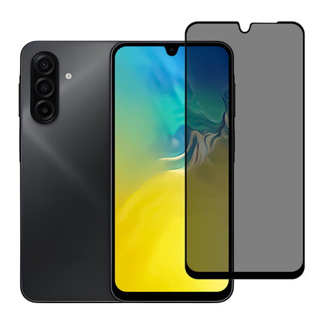 TUNIQ TUNIQ Galaxy A17 Tempered glass - Privacy Glass - Black