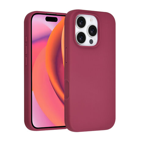 TUNIQ TUNIQ iPhone 16 Pro Backcover hoesje - Full Silicone - Paars