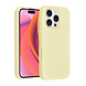 TUNIQ TUNIQ iPhone 16 Pro Backcover hoesje - Full Silicone - Geel