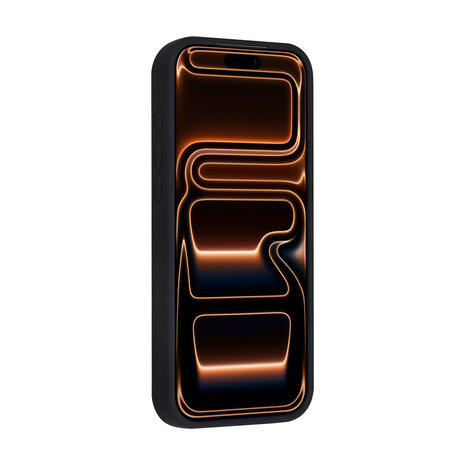 TUNIQ TUNIQ iPhone 16 Pro Max Backcover hoesje - Full Silicone - Zwart