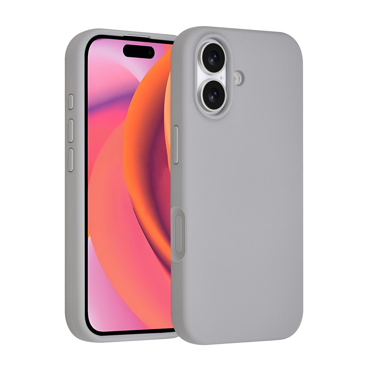 TUNIQ TUNIQ iPhone 17 Backcover hoesje - Full Silicone - Grijs, foto 4 van 6