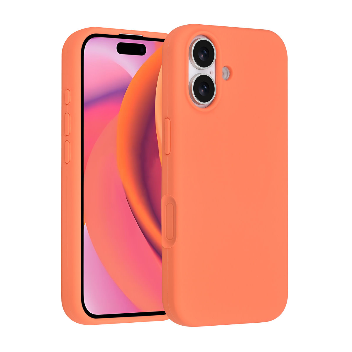 TUNIQ TUNIQ iPhone 17 Backcover hoesje - Full Silicone - Oranje, foto 4 van 6