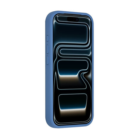 TUNIQ TUNIQ iPhone 17 Pro Back cover coque - Full Silicone - Bleu TUNIQ TUNIQ iPhone 17 Pro Back cover coque - Full Silicone - Bleu