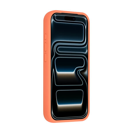 TUNIQ TUNIQ iPhone 17 Pro Back-Cover hul - Full Silicone - Orange