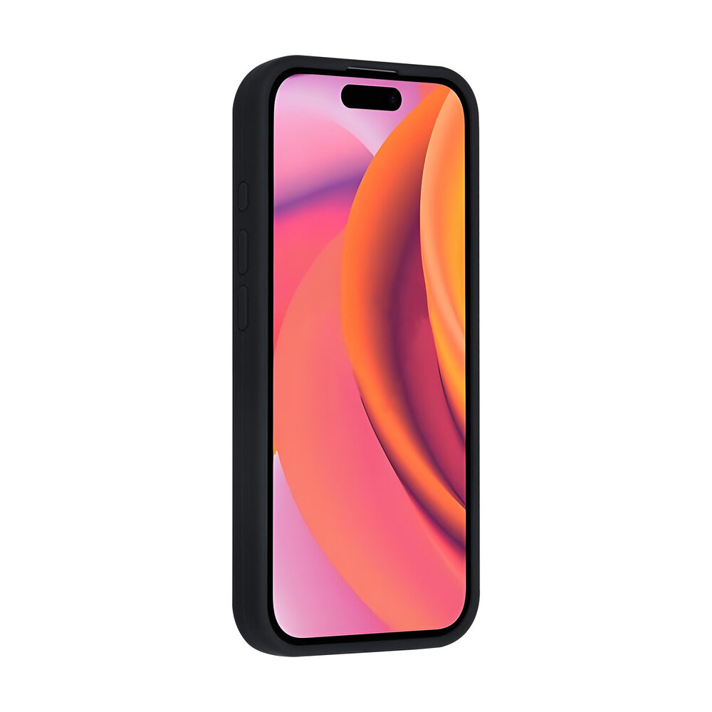 TUNIQ TUNIQ iPhone 16 Backcover hoesje - Magsafe - Full Silicone - Zwart TUNIQ TUNIQ iPhone 16 Backcover hoesje - Magsafe - Full Silicone - Zwart