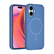 TUNIQ TUNIQ iPhone 16 Back cover case - Magsafe - Full Silicone - Blue