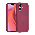 TUNIQ TUNIQ iPhone 16 Back cover coque - Magsafe - Full Silicone - Violet