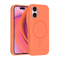 TUNIQ TUNIQ iPhone 16 Backcover hoesje - Magsafe - Full Silicone - Oranje