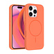 TUNIQ TUNIQ iPhone 16 Pro Backcover hoesje - Magsafe - Full Silicone - Oranje