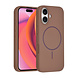 TUNIQ TUNIQ iPhone 17 Back cover case - Magsafe - Full Silicone - Brown